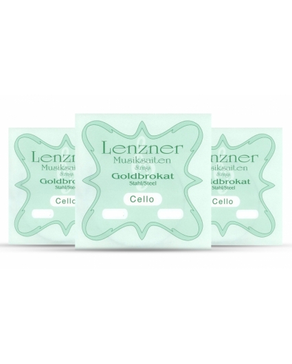 Juego de Cuerdas Cello Lenzner Goldbrokat