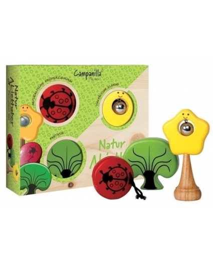 Set Percusion Infantil Gewa Campanilla Natur