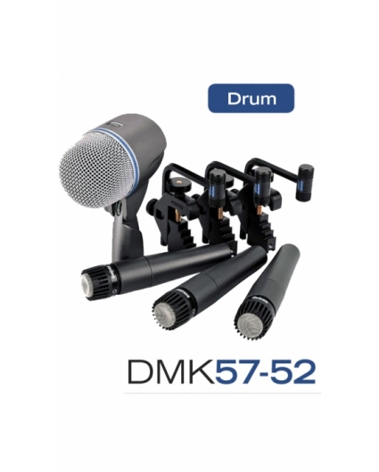 Pack Microfonos Shure DMK57-52