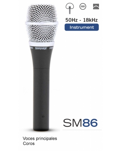 Microfono Shure SM86