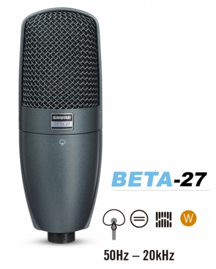 Microfono Shure Beta 27