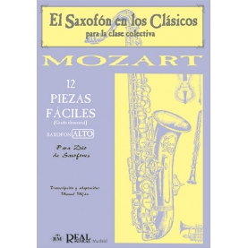 doce Piezas Fáciles Saxo Alto. Grado Elemental