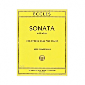 Sonata G minor for String Bass and Piano