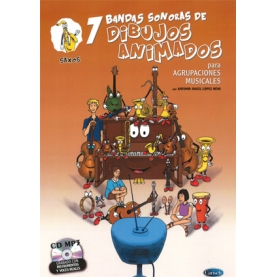 7 Bandas Sonoras de Dibujos Animados CD Saxos