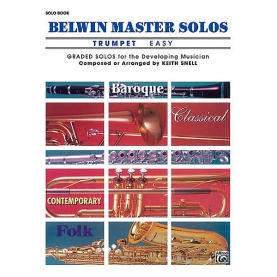 Belwin Master Solos. Trumpet Easy