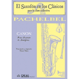 canon pachalbel cuarteto saxofones