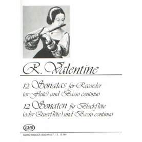 12 Sonatas for Recorder and Basso Continuo