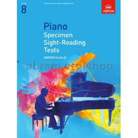 Piano Specimen Sight-Reading Tests Grade 8