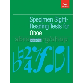 Specimen Sight-Reading Tests for Oboe: Grades 6-8