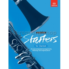 Starters for Clarinet. 44 Folksongs Pieces