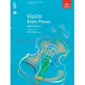Violin Exam Pieces 2012-2015 Grade 5+CD