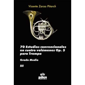 70 Estudios Convencionales Op. 5 Volumen III