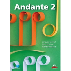 Andante 2 Segundo Curso + CD Nueva Edicion