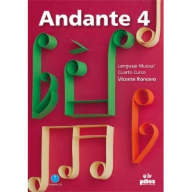 Andante 4 Cuarto Curso + CD Nueva Edición