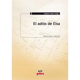 El Adiós de Elsa / Vocal Score