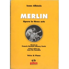Merlin/ Partitura A-4 Voces y Piano