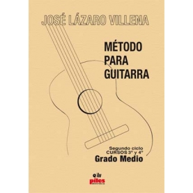 Método para Guitarra Curso 3º Y 4º Grado Medio
