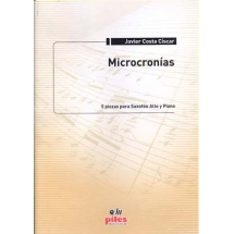 Microcronías 5 Piezas para Saxo Alto y Piano