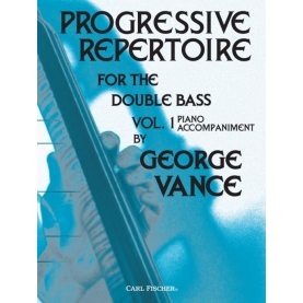 Progressive Repertoire Vol.1 Double Bass/ Acc de Piano