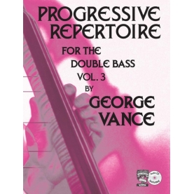 Progressive Repertoire for the Doube Bass Vol. 3 + CD 