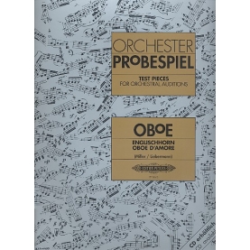 Orchester Probespiel, Oboe. 