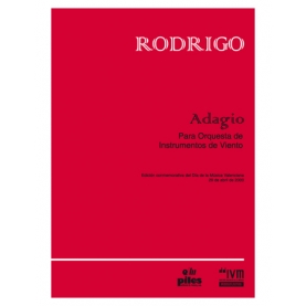 Adagio para Or.Instrum.Viento / Score & Parts