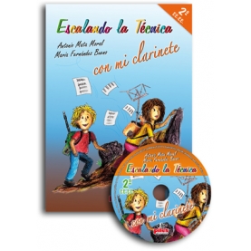 Escalando la Técnica con mi Clarinete Curso 2º + CD