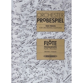 Orchester Probespiel. Flauta / Flautin