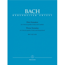 Tres sonatas para Viola y Clave BWV 1027-1029
