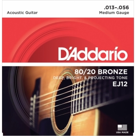 Set D'addario Acustica EJ12