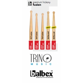 Baquetas Balbex Premium Hickory Fusion