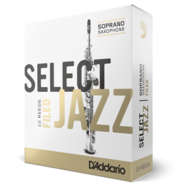 Cañas Saxofon Soprano D'addario Select Jazz Filed 3M
