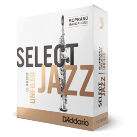 Cañas Saxofon Soprano D'addario Select Jazz Unfiled 3S