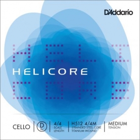 Cuerda Re Cello D'addario Helicore H512