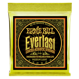 Cuerdas Ernie Ball Everlast Medium Light