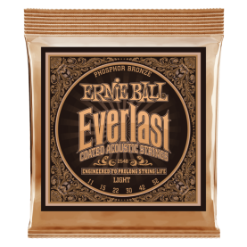 Cuerdas Ernie Ball Everlast Phosphor Bronze Light