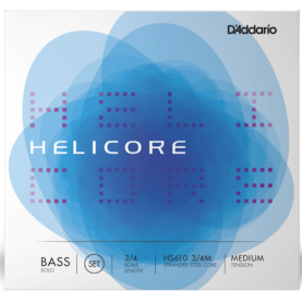 Cuerdas Contrabajo D'addario Helicore Solo