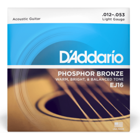 Cuerdas D'Addario EJ16 Phosphor