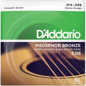 Cuerdas D'addario EJ18 Phosphor
