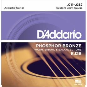 Cuerdas D'Addario EJ26 Phosphor
