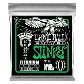 Cuerdas Ernie Ball Slinky Coated Titanium Not Even