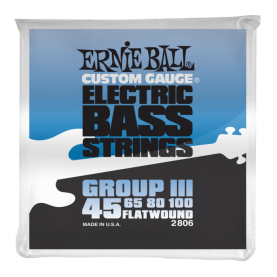 Cuerdas Ernie Ball Flatwound Grupo III