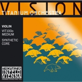 Set Cuerdas Violin Thomastik Vision Titanium Orquesta VIT100O