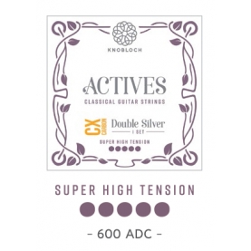 Cuerdas Knobloch Actives Double Silver CX 600ADC Super Alta