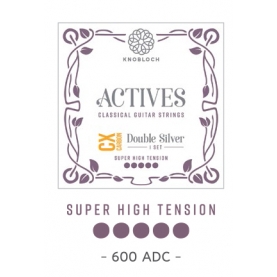 Cuerdas Knobloch Actives Double Silver QZ 600ADQ Super Alta