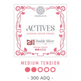 Cuerdas Knobloch Actives Double Silver QZ 300ADQ Media