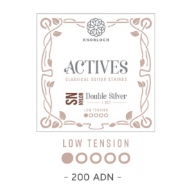 Cuerdas Knobloch Actives Double Silver SN 200ADN Baja