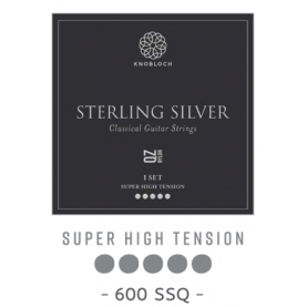 Cuerdas Knobloch Active Sterling Silver Carbon CX 600SSC Super Alta