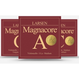 Juego Cuerdas Cello Larsen Magnacore Medium