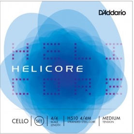 Juego de Cuerdas Cello D'addario Helicore H510 4/4M